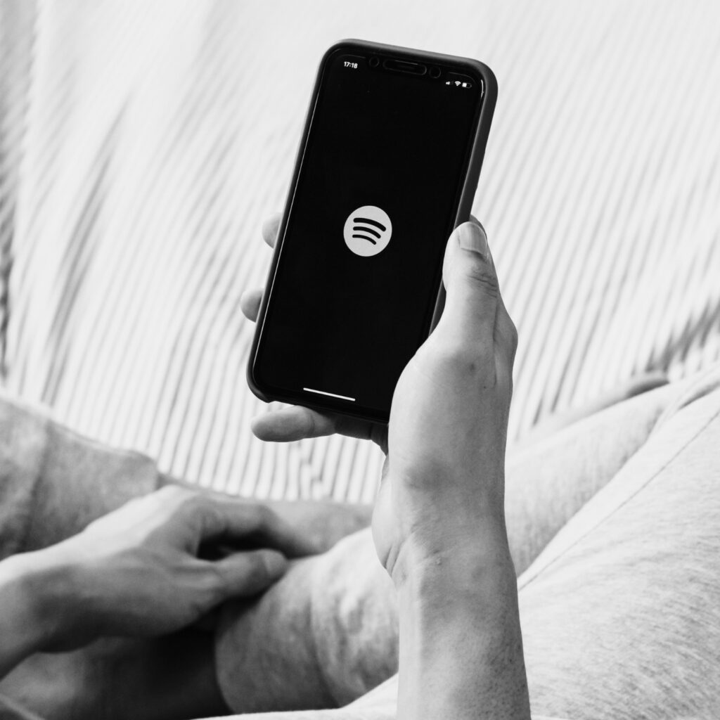 Spotify auf dem Smartphone