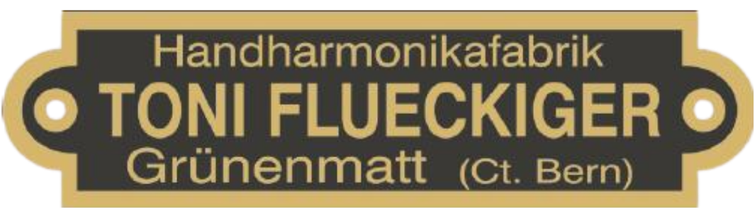 Schild der Schwyzerörgelis von Toni Flückiger.